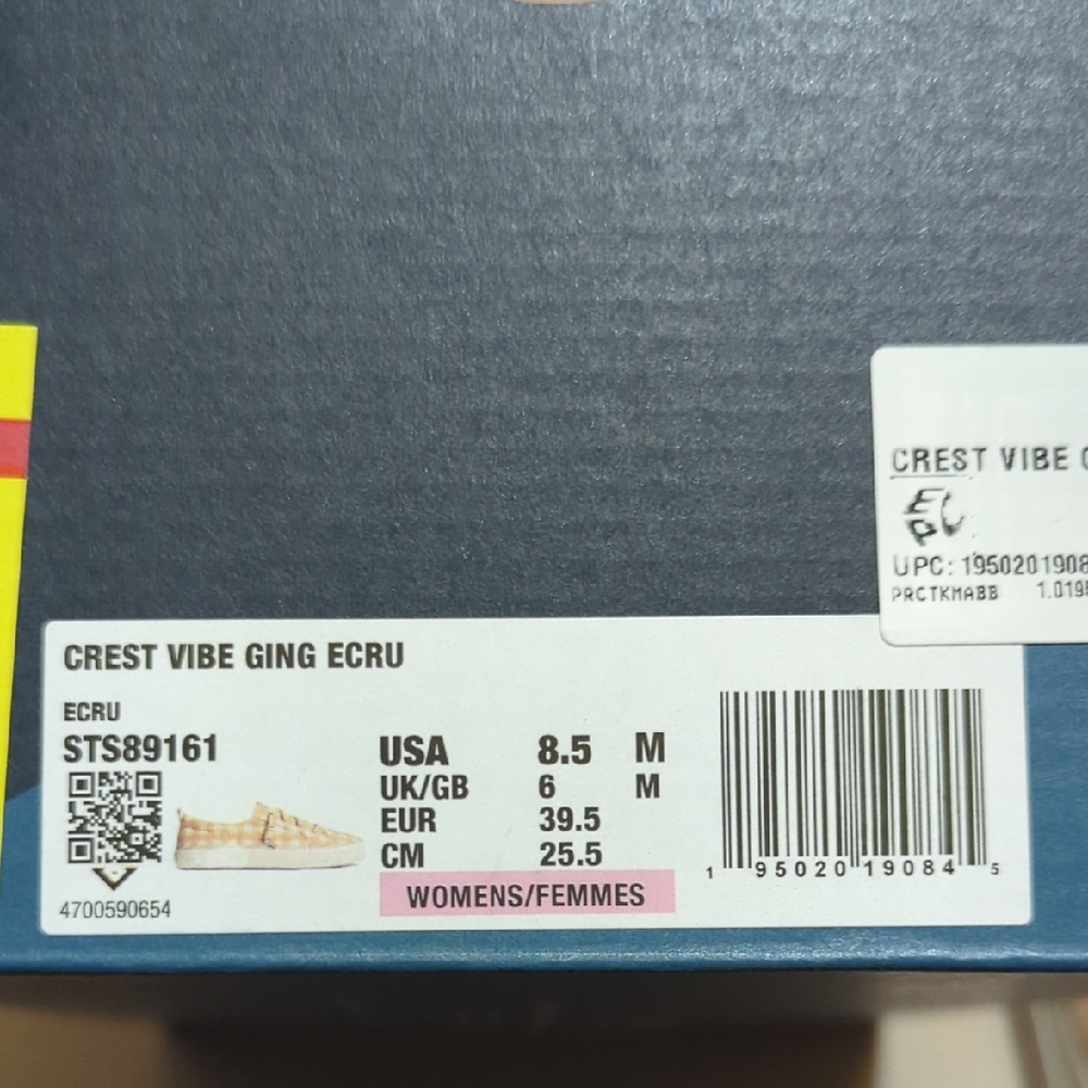 Sperry Crest Vibe Sneakers in Ecru - Picture 2 of 3